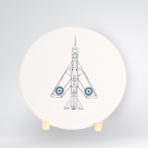 Fine English Bone China Lightning Pin Tray