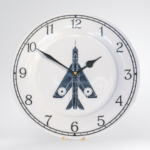 Fine English Bone China Lightning Clock